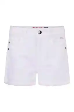 Wehkamp Retour Jeans relaxed regularwaist casual short wit aanbieding