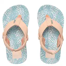 Wehkamp Reef teenslippers blauw/koraal aanbieding