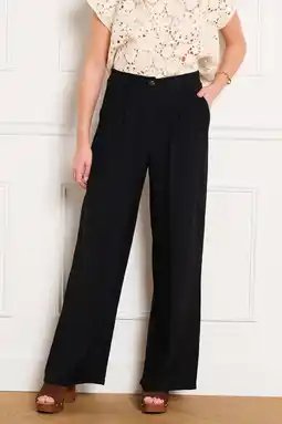 Wehkamp LOLALIZA highwaist pantalon zwart aanbieding