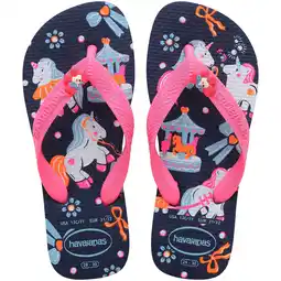 Wehkamp Havaianas teenslippers roze/donkerblauw aanbieding