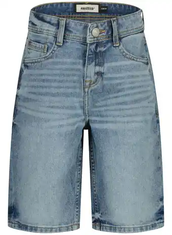 Wehkamp Raizzed regularwaist short light blue denim aanbieding