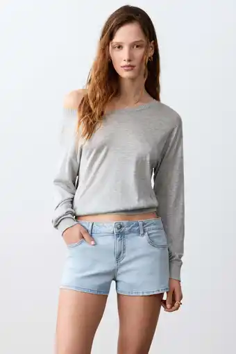 Wehkamp MANGO TEEN short light blue denim aanbieding