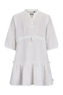 Wehkamp Retour Jeans midi jurk wit aanbieding