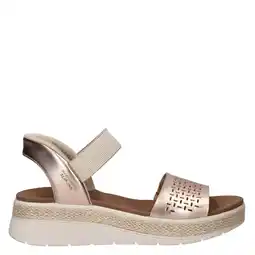 Wehkamp Bobs Hands Free Slip-Ins Sun Ray leren sandalen rosé aanbieding