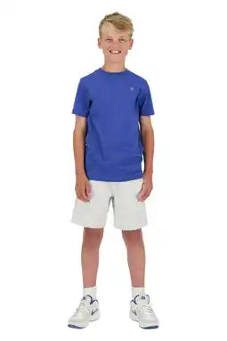 Wehkamp Raizzed relaxed regularwaist sweatshort grijs melange aanbieding