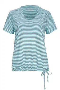 Wehkamp Killtec T-shirt blauw/wit aanbieding