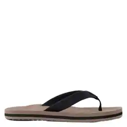 Wehkamp Reef Kids Ahi slippers zwart/bruin aanbieding