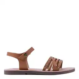 Wehkamp Gioseppo leren sandalen cognac aanbieding