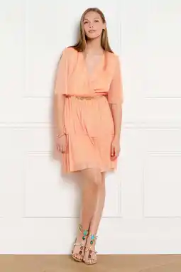 Wehkamp LOLALIZA cocktailjurk oranje aanbieding