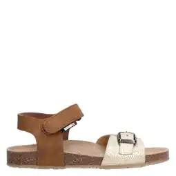 Wehkamp Braqeez sandalen cognac/goud aanbieding