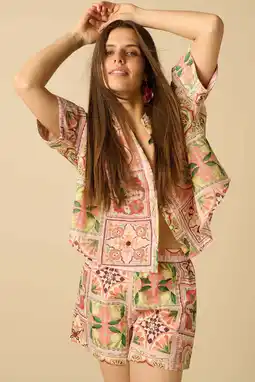 Wehkamp Sissy-Boy straight fit korte broek met print - meerkleurig aanbieding
