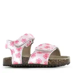 Wehkamp Shoesme leren sandalen roze aanbieding
