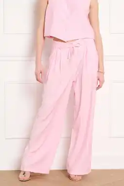 Wehkamp LOLALIZA highwaist broek lichtroze aanbieding