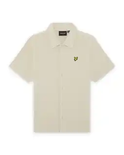 Wehkamp Lyle & Scott overhemd beige aanbieding