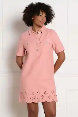 Wehkamp LOLALIZA denim spijkerjurk broderie aanbieding