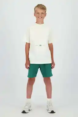 Wehkamp Raizzed relaxed regularwaist sweatshort groen aanbieding