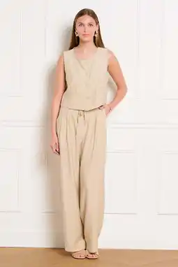 Wehkamp LOLALIZA highwaist broek beige aanbieding