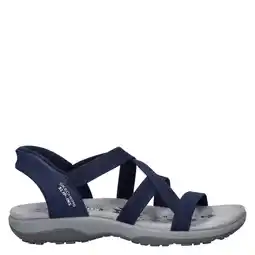 Wehkamp Skechers Hands Free Slip-Ins Reggar Slim sandalen donkerblauw aanbieding
