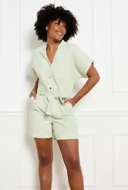 Wehkamp LOLALIZA aansluitend playsuit - mintgroen aanbieding