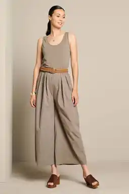 Wehkamp LOLALIZA midi jurk - taupe aanbieding