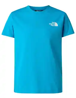 Wehkamp The North Face T-shirt lichtblauw aanbieding