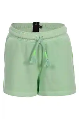 Wehkamp LOOXS 10sixteen regularwaist sweatshort limegroen aanbieding