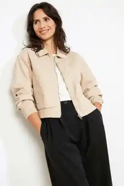 Wehkamp LOLALIZA bomberjack beige aanbieding