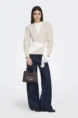 Wehkamp ONLY getailleerde blazer ecru aanbieding