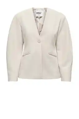 Wehkamp ONLY getailleerde blazer ecru aanbieding