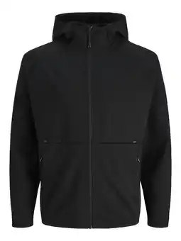 Wehkamp JACK & JONES ESSENTIALS sweatvest zwart aanbieding