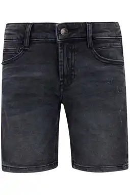 Wehkamp Retour Jeans straight regularwaist short black denim aanbieding