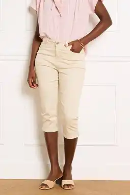 Wehkamp LOLALIZA skinny regularwaist capri beige aanbieding