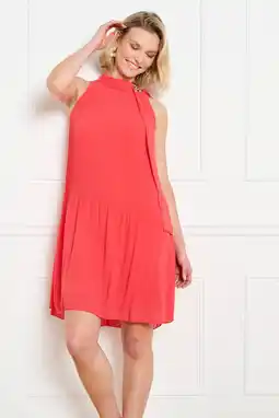 Wehkamp LOLALIZA mini jurk rood aanbieding