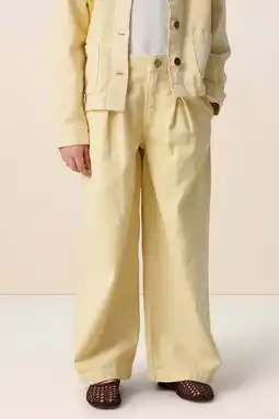 Wehkamp Sissy-Boy casual broek lichtgeel aanbieding