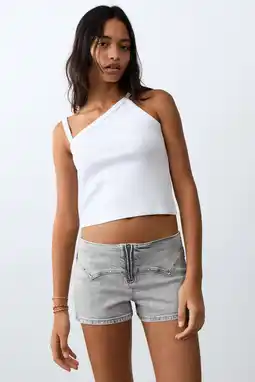 Wehkamp MANGO TEEN denim short grey denim aanbieding