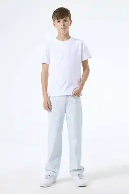 Wehkamp Garcia straight leg jeans light blue denim aanbieding