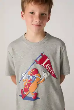 Wehkamp Levi's T-shirt grijs aanbieding