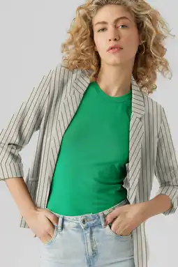 Wehkamp VERO MODA regular blazer lichtgrijs aanbieding