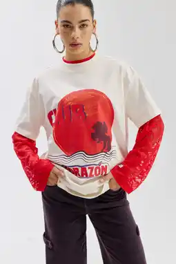 Wehkamp HARPER & YVE T-shirt ecru aanbieding