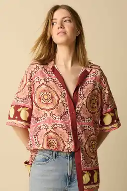 Wehkamp Sissy-Boy blouse met print - roze aanbieding