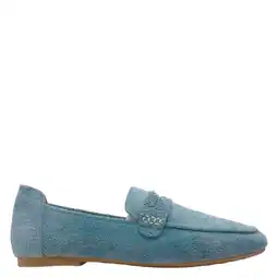 Wehkamp Cycleur de Luxe Marigold suède loafers lichtblauw aanbieding