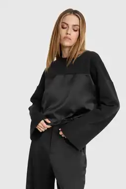 Wehkamp Alix the Label sweater zwart aanbieding