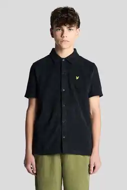 Wehkamp Lyle & Scott overhemd donkerblauw aanbieding