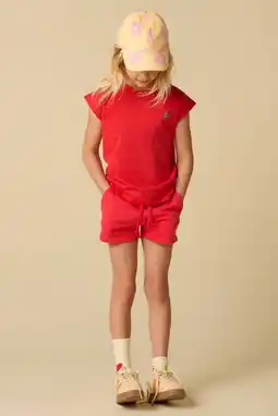 Wehkamp Sissy-Boy sweatshort rood aanbieding