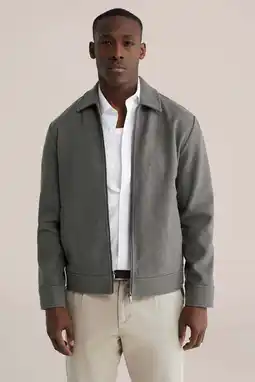 Wehkamp WE Fashion sweatvest grijsgroen aanbieding