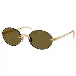 Wehkamp Ray-Ban x A$AP Rocky zonnebril RB3929 goudkleurig/bruin aanbieding