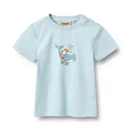 Wehkamp Wheat T-shirt lichtblauw aanbieding