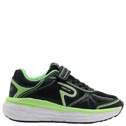 Wehkamp REPLAY Christal JR sneakers zwart/neon groen aanbieding
