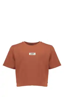Wehkamp Frankie&Liberty T-shirt donkerbruin aanbieding