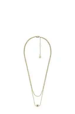 Wehkamp Fossil collier JF04792710 Sutton goudkleurig aanbieding